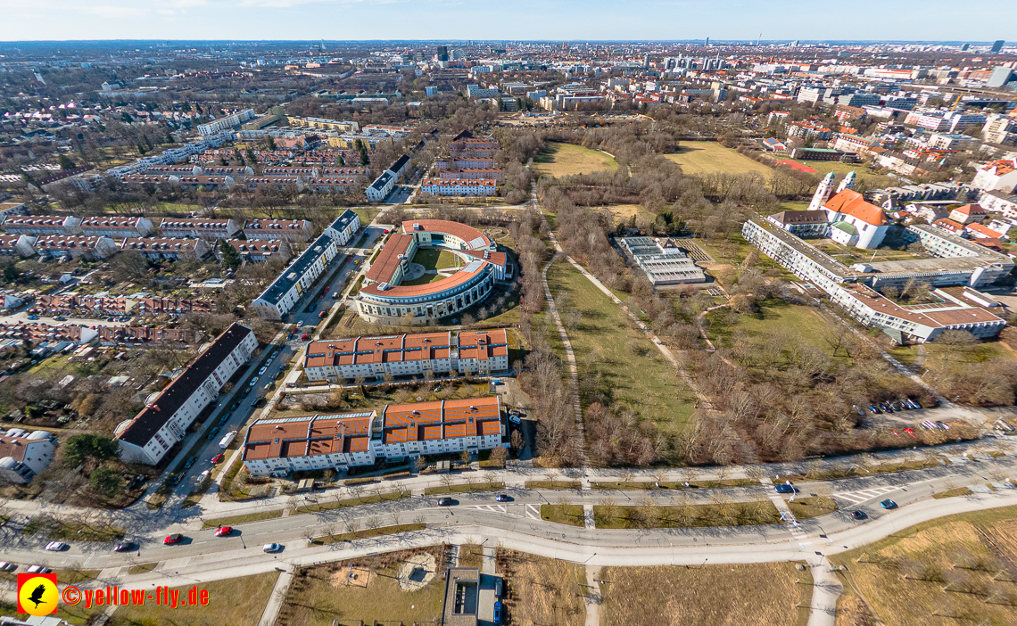 20.02.2023 - der Hachinger Bach zwischen Berg am Laim und Neuperlach